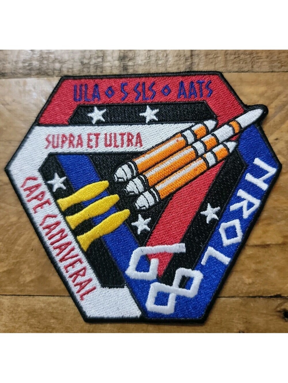 NROL-68 ULA Delta IV heavy Cape Canaveral Space Mission embroidered patch supra